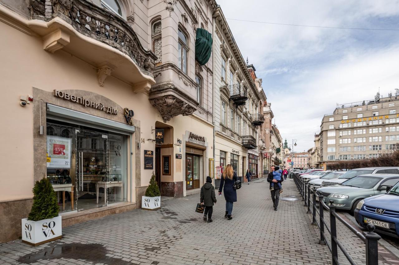 Bookinist Apartment Lviv Luaran gambar